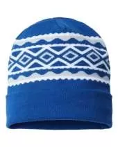 CAP AMERICA RKD12 USA- Made Diamond Cuffed Beanie