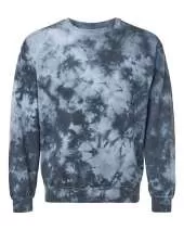 Dyenomite 681VR Blended Tie-Dyed Crewneck Sweatshirt