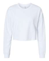 Independent Trading Co. AFX24CRP Women's Lightweight Cropped Crew Pullover