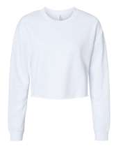 Independent Trading Co. AFX24CRP Women's Lightweight Crop Crewneck Sweatshirt