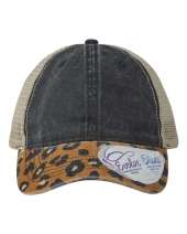 Infinity Her JANET Women's Animal Print Mesh Back Cap