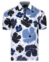 Swannies Golf SW6000 Men's Flower Printed Polo