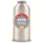 OTTO 157-106 Embroidery Metallic Thread #40 3,300 yd. Cone for Adult