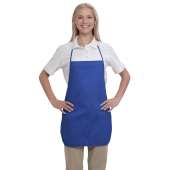 OTTO 802-401 2 Pocket Medium Bib Apron for Adult