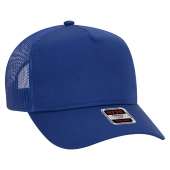 OTTO CAP 32-285 5 Panel Mid Profile Mesh Back Trucker Hat for Adult