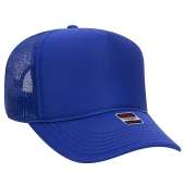 OTTO CAP 32-467 5 Panel Mid Profile Mesh Back Trucker Hat for Adult