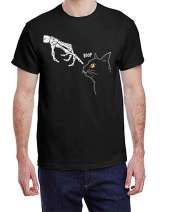 USTRADEENT Boop Cat Skeleton Spooky Graphic Halloween Shirt UG200HLOW5