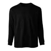Soffe B375 Youth Long Sleeve Cotton Crew Neck Stylish T-Shirt
