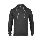 Delta Fleece Adult Unisex Snow Heather French Terry Hoodie