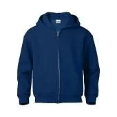 Soffe Juvenile Classic Zip Hooded Sweatshirt
