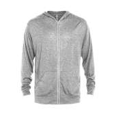 Delta Platinum Adult Tri-Blend Full Zip Hoodie