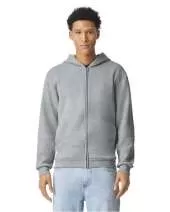 American Apparel RF497 ReFlex Fleece Unisex Full Zip Hoodie