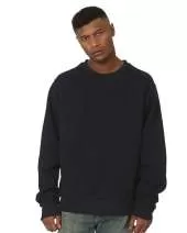 Bayside 4025 Men's Super Heavy Oversized Crewneck Sweatshirt