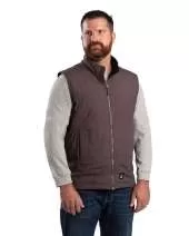 Berne V817 Men's Heartland Fleece-Lined Ripstop Vest