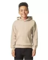 Gildan SF500B Youth Softstyle Midweight Fleece Hooded Sweatshirt