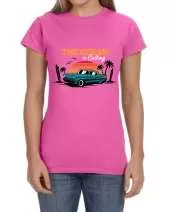 USTRADEENT Hawaiin Calling The Ocean Summer Graphic T shirt For Women
