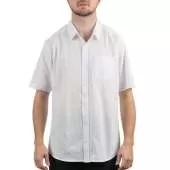 Burnside B9217 Men's Woven Short-Sleeve Shirt