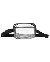 Liberty Bags 5778 Clear Stadium Two-Pocket Fanny Pack / Crossbody Bag