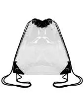 Liberty Bags OAD5007 Clear Drawstring Bag