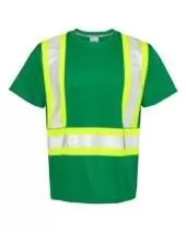 EV Series? Enhanced Visibility Contrast Pocket T-Shirt