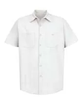 Industrial Short Sleeve Work Shirt - Tall Sizes