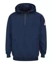 Pullover Hooded Fleece Sweatshirt Quarter-Zip - Tall Sizes