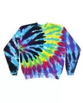 Tie-Dyed Fleece Crewneck Sweatshirt