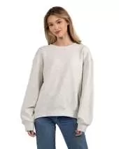 chicka-d 496 Ladies' Old School Crew Sweatshirt