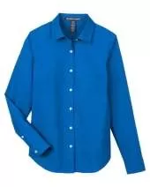 Devon & Jones DG505W CrownLux Performance? Ladies' Spencer Poplin Shirt