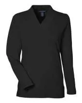 Devon & Jones DP121W Ladies' Raleigh Shawl Collar Knit Top