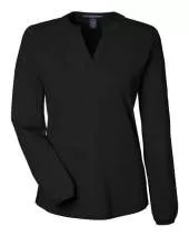 Devon & Jones DP122W Ladies' Raleigh Half-Placket Knit Top