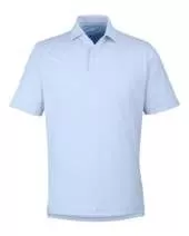 Fairway & Greene I11526 Men's USA Made Mini Stripe Tech Polo