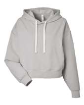 Glyder PDP1725 Ladies' Vintage Oversized Cropped Hooded Sweatshirt