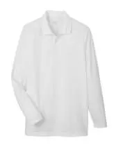 Harriton M208L Men's Charge Snag and Soil Protect Long-Sleeve Polo