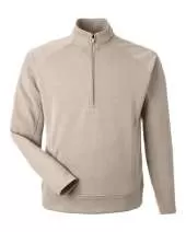 J America 8751JA Unisex Apex Fleece Quarter-Zip