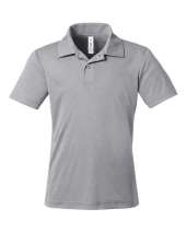 Team 365 TT51HY Youth Zone Sonic Heather Performance Polo