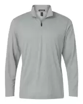 AllPro 4HM700 Men's Pro-Lock Performance M?lange Quarter-Zip Pullover