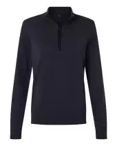 Devon & Jones DG446W Women's New Classics Quarter-Zip Sweater
