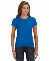 Anvil 1441 Ladies' 1x1 Baby Rib Scoop T-Shirt