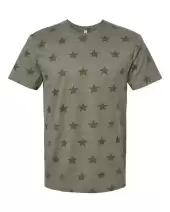 Code Five 3929 Men's Star Print Tee 2 Pack