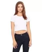 Bella + Canvas 6681 Ladies' Poly-Cotton Crop T-Shirt