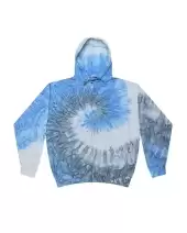 Colortone 8888 Unisex Tie-Dyed Full-Zip Hooded Sweatshirt