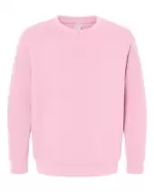 LAT 2225 Youth Elevated Fleece Crewneck Sweatshirt