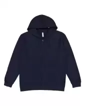 LAT 6927 Unisex Full-Zip Fleece Hoodie Sweatshirt