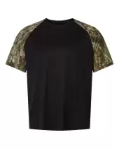 RealTree RT2103 Unisex Realtree? Performance Colorblock T-Shirt