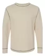 J. America 8238 Vintage Thermal Long Sleeve T-Shirt