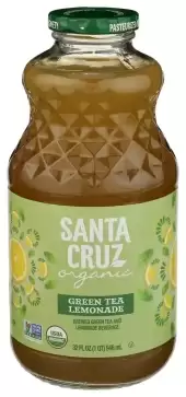 Santa Cruz, Organic Green Tea Lemonade +Crv, 32 Ounce