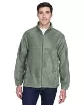 Harriton M990 Men's 8 oz. Full-Zip Fleece