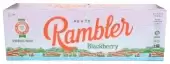 Autx Rambler Blackberry Sparkling Water, 12Oz Cans, Texas Limestone Filtered Sparkling Water
