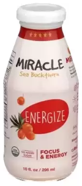 Miracle Sea Buckthorn Energize ? Organic Sea Buckthorn Juice Drink ? Natural Omega 7 & Antioxidant S
